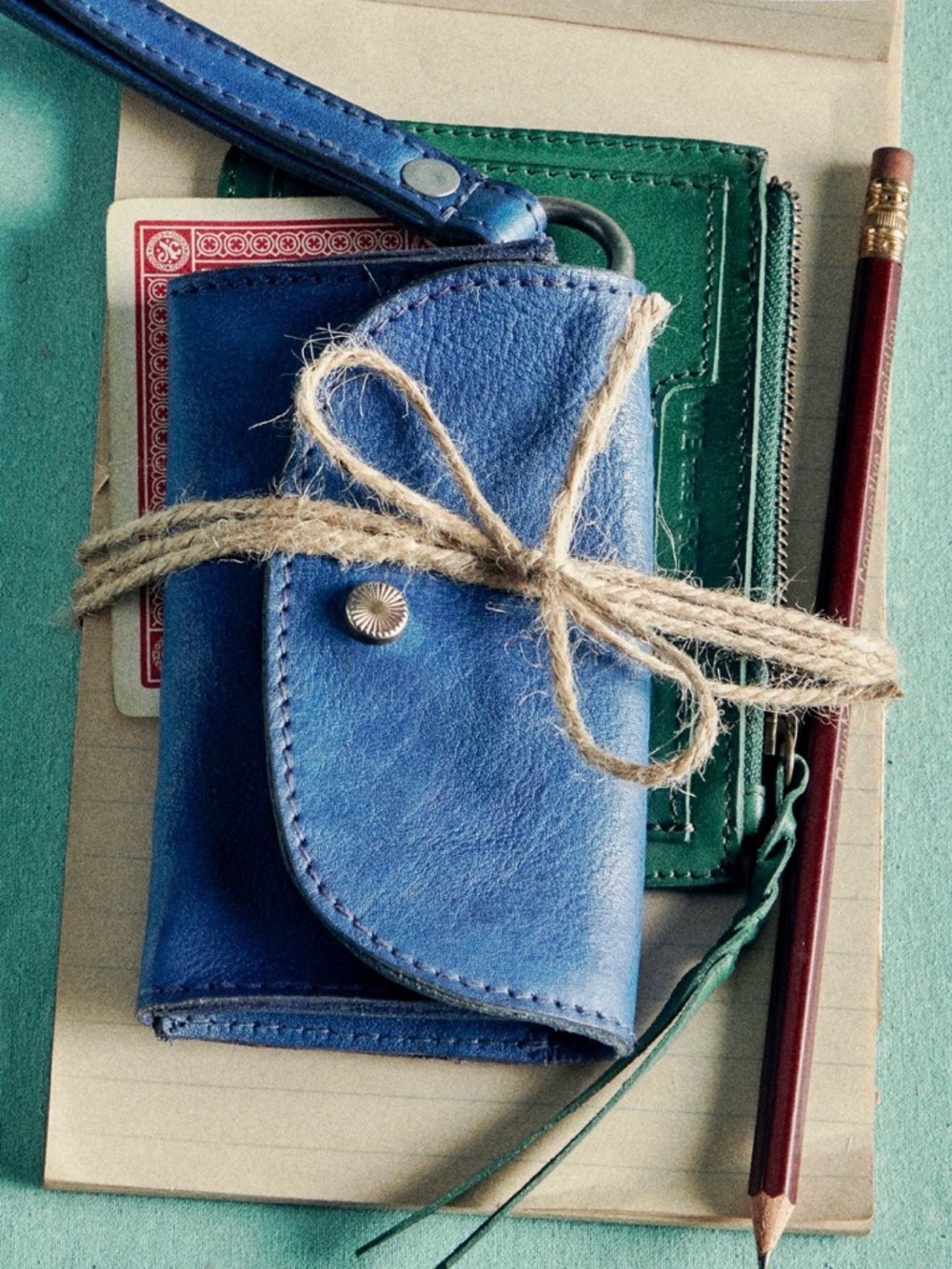 Free People Leather Bag Lanyard